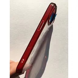 Протиударний прозорий чохол Spigen Ultra Hybrid  для iPhone 15 Red Crystal ACS06794 - мініатюра 4
