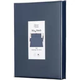 Простирадло Ardesto Mix&Match, 180х240см, 100% бавовна, сатин, синій (ART1824FSN)