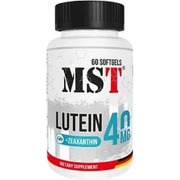 Натуральна добавка MST Lutein 40 mg 60 капсул