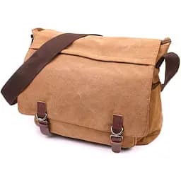 Велика сумка для ноутбука з текстильним клапаном 36х33х10 см Vintage 36х33х10 см sum0021433