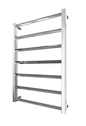 Водяна рушникосушка Mario Inox Кіото 770x530/500 1.7.044553.P, Хром, нижнее