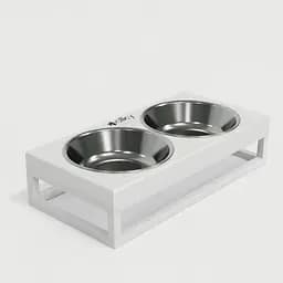 Hollky Base XS — миски на підставці для маленьких собак та котів (2 × 0,25 л) - мініатюра 6