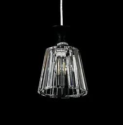 Люстра стельова Splendid Ray L7348/1, E27, регульована висота 22-55 см, Чорний, білий, сучасний стиль для дому - мініатюра 2