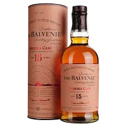 Виски Balvenie Madeira Cask 15 Year Old 43% 0.7 л в подарочной упаковке