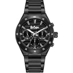 Наручний годинник чоловічий Lee Cooper Hit Black Чорний (3439)
