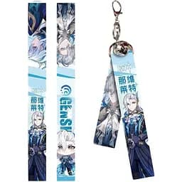 Брелок тканевый  Геншин Импакт Невиллет Genshin Impact Neuvillette 10 см