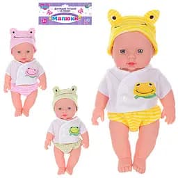 Пупс M 1636 R/532-K 30см, звук (6903138917018) МІКС