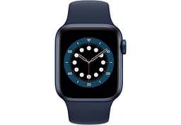 Смарт-годинник Apple Watch Series 6 GPS 44mm Blue Aluminum Case with Deep Navy Sport Band [M00J3] [50380] - мініатюра 2