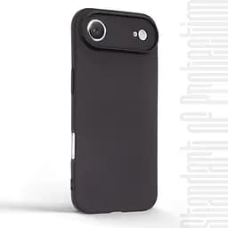 Чехол-накладка для смартфона Apple iPhone 17 Air, противоударный, силиконовый, термополиуретановый (ТПУ), с защитой камеры и корпуса, черный, защита всего корпуса, ArmorStandart (ARM86234) - мініатюра 2