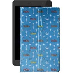 Чохол StatusCASE з екошкіри для планшету Sigma X-style Tab A83 Фешн блакитний