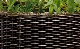 Горщик для квітів Keter 18 л Cylinder Planter Medium коричневий - мініатюра 7