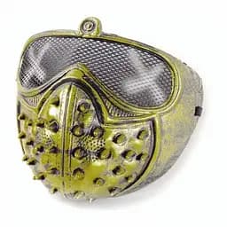 Маска Стімпанк з шипами пластик