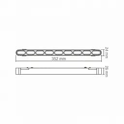 Світильник магнітний трековий Videx LD19B 18W 4000K 48V Black - мініатюра 9