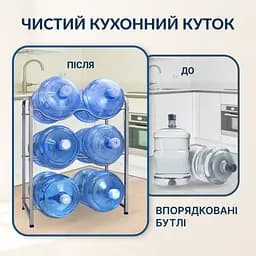 Підставка металева ViO MR6 на 6 бутлів, розбірна - мініатюра 5