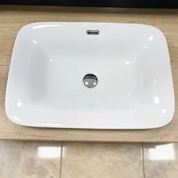 Умивальник VBI Melitto white врізний VBI-018018, Білий - мініатюра 4