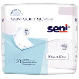 Одноразовые пеленки Seni Soft Super 90х60 см 30 шт. (SE-091-SU30-003)