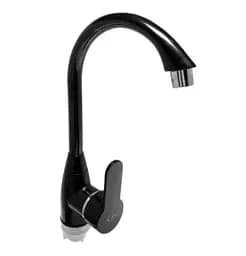 Смеситель для кухни Solone LAP4-C030KB однорычажный пластик Черный 30412