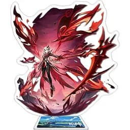 Акриловая фигурка Геншин Импакт Арлекино Genshin Impact Arlecchino 16 см