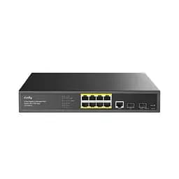PoE-комутатор 11-портовий керований L2 Cudy GS2008PS2 гігабітний з 8 портами PoE, 120W (73-00538) - мініатюра 2