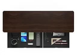 Настільна підставка для монітора Officepro MR145DW Dark Wood/Black (MR145DW) - мініатюра 4
