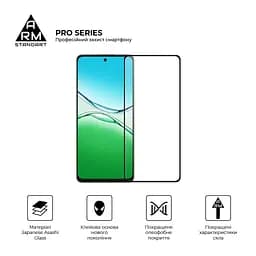 Скло захисне Armorstandart Pro OPPO A5 Pro 4G / A5 Pro 5G Black (ARM85390) - мініатюра 2