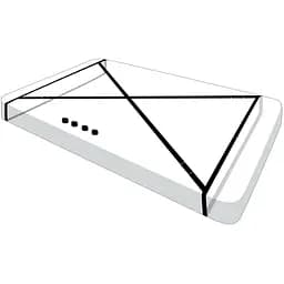 Розтяжка на ліжко Master Series Interlace Bed RestRaint Set