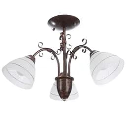 Люстра стельова Brille E27 60W BR (LK-526C/3)