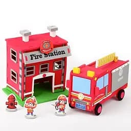 Пазл 3D пожежна станція IE512