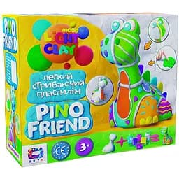 Набор легкого прыгающего пластилина Moon Light Clay Pino Friend Барди 70036