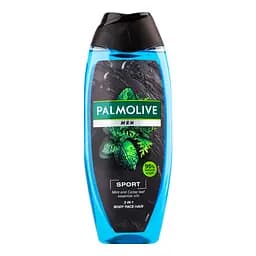 Гель для душу 3в1 Palmolive Sport Men Mint and Cedar leaf essential oils 500 мл (895869) - мініатюра 2