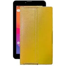 Чехол StatusCASE из экокожи для планшета Prestigio Wize 4117 3G Желтый