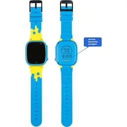 Дитячий розумний годинник AmiGo GO008 GLORY GPS WIFI блакитні - мініатюра 3