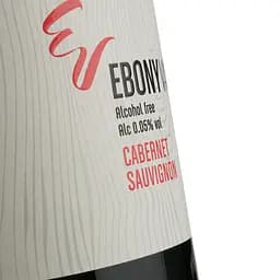 Вино Reh Kendermann Ebony Vale Cabernet Sauvignon червоне напівсолодке безалкогольне 0.75 л - мініатюра 3