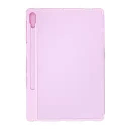 Чохол-книжка для планшета Samsung Galaxy Tab S9 Plus (SM-X810/X816B/X818U)/S9 FE+ (SM-X610/X616)/S10 Plus (SM-X820/X826), Smart Fold Pen, рожевий, 12.4 дюймів, з екошкіри + TPU, з магнітною застібкою, підставкою, тримачем під стилус, протиударний - мініатюра 2