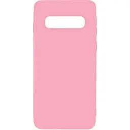 Чохол-накладка Toto 1 mm Matt TPU Case Samsung Galaxy S10+ Pink