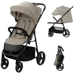 Прогулянкова коляска Kinderkraft Trig 3 Beige