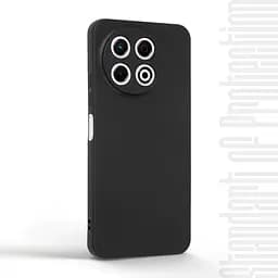Чехол-накладка для смартфона TECNO Spark 30 Pro 4G (KL7) противоударный, силиконовый, термополиуретановый (ТПУ), с защитой камеры и корпуса, черный, защита всего корпуса, ArmorStandart (ARM83317) - мініатюра 2
