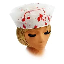 Шапочка закривавлена медична карнавальна.