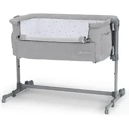 Приставне ліжечко-люлька Kinderkraft Neste Up Grey Light Melange світло-сіре (00000027309) - мініатюра 3