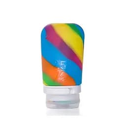Силіконова пляшечка Humangear GoToob + Medium Rainbow - мініатюра 2