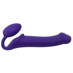 Безремневий страпон Strap-On-Me Violet L повністю регульований діаметр 3.7 см