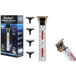 Тример для бороди, волосся та стрижки Kemei KM-1969 електричний акумуляторний професійний