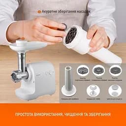 М'ясорубка Panasonic MK-GX1700WTQA - мініатюра 10