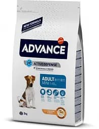 Сухий корм для собак Advance Dog Mini Adult 3 кг для дорослих собак малих порід з куркою та рисом