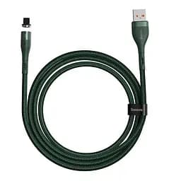 Кабель Baseus Zinc Fabric Magnetic Cable USB-A - Lightning 1м Green (CALXC-K06)