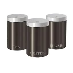 Набір контейнерів Metallic Line Carbon Edition Berlinger Haus 3х(11х17.8 см) kuh0008089