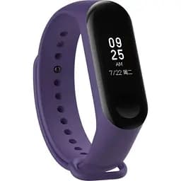 Силіконовий ремінець BeCover для Xiaomi Mi Band 3/4 Purple (704129)