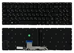 Клавіатура Lenovo IdeaPad 310-15ABR 310-15IAP 310-15IKB 310-15ISK 510-15IKB 510-15ISK чорна без рамки Прямий Enter підсвітка Original PRC
