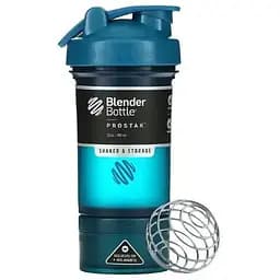 Шейкер спортивний BlenderBottle ProStak 22oz/650 мл з 2-ма контейнерами Navy (PS 22oz Navy)