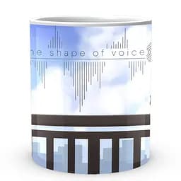 Кухоль GeekLand Silent Voice Форма голосу Ішида Нішимія SV 02.19 330 мл білий - мініатюра 2
